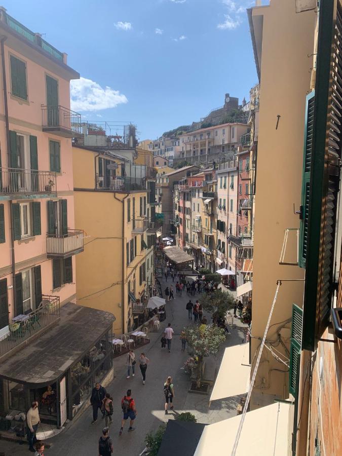 Riomaggiore - Cinque TerreAppartamento Elegante Eksteriør billede