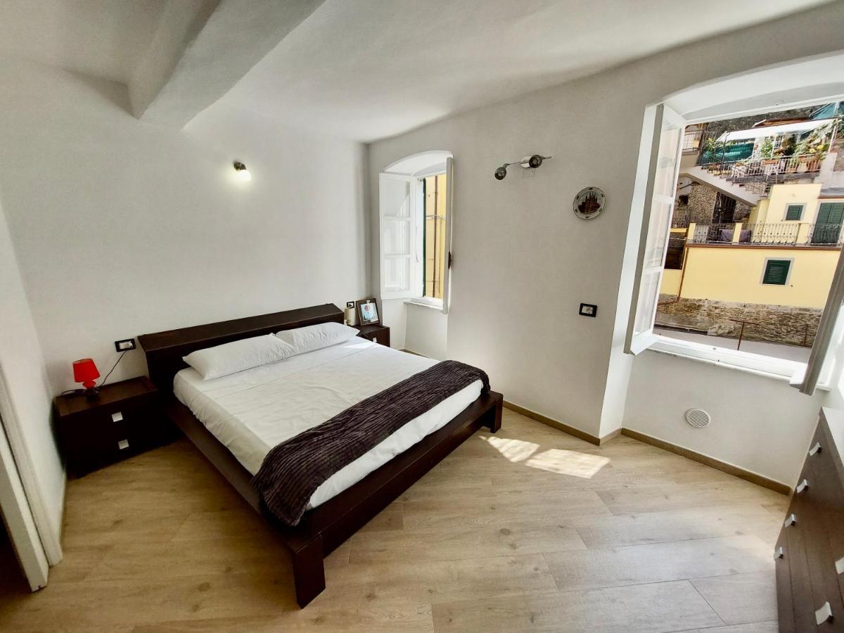 Riomaggiore - Cinque TerreAppartamento Elegante Eksteriør billede
